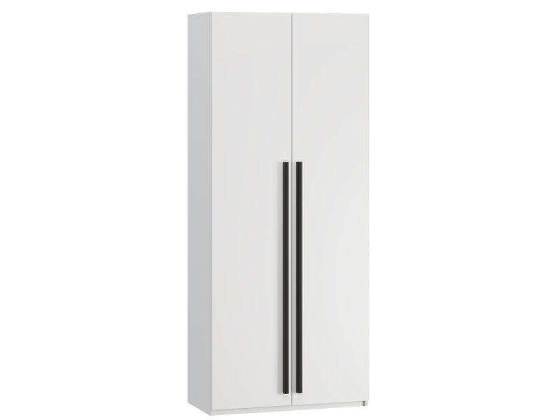 Распашной шкаф Кимбол 2-80x190 Белый