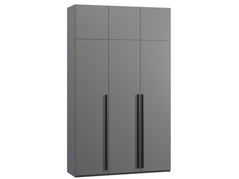 Распашной шкаф Кимбол 3.1-150x250 Графитовый