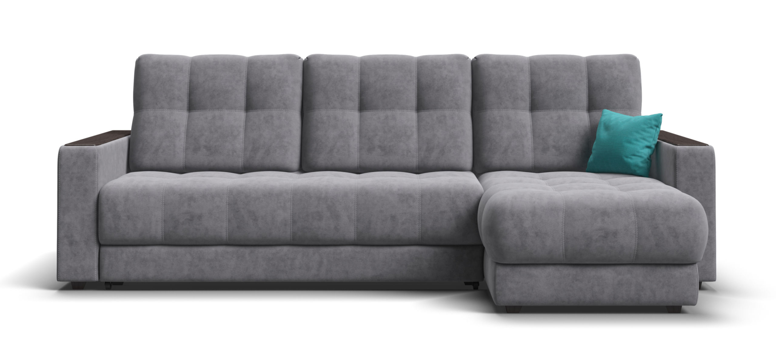 Угловой диван Босс Классик Велюр Роял агат