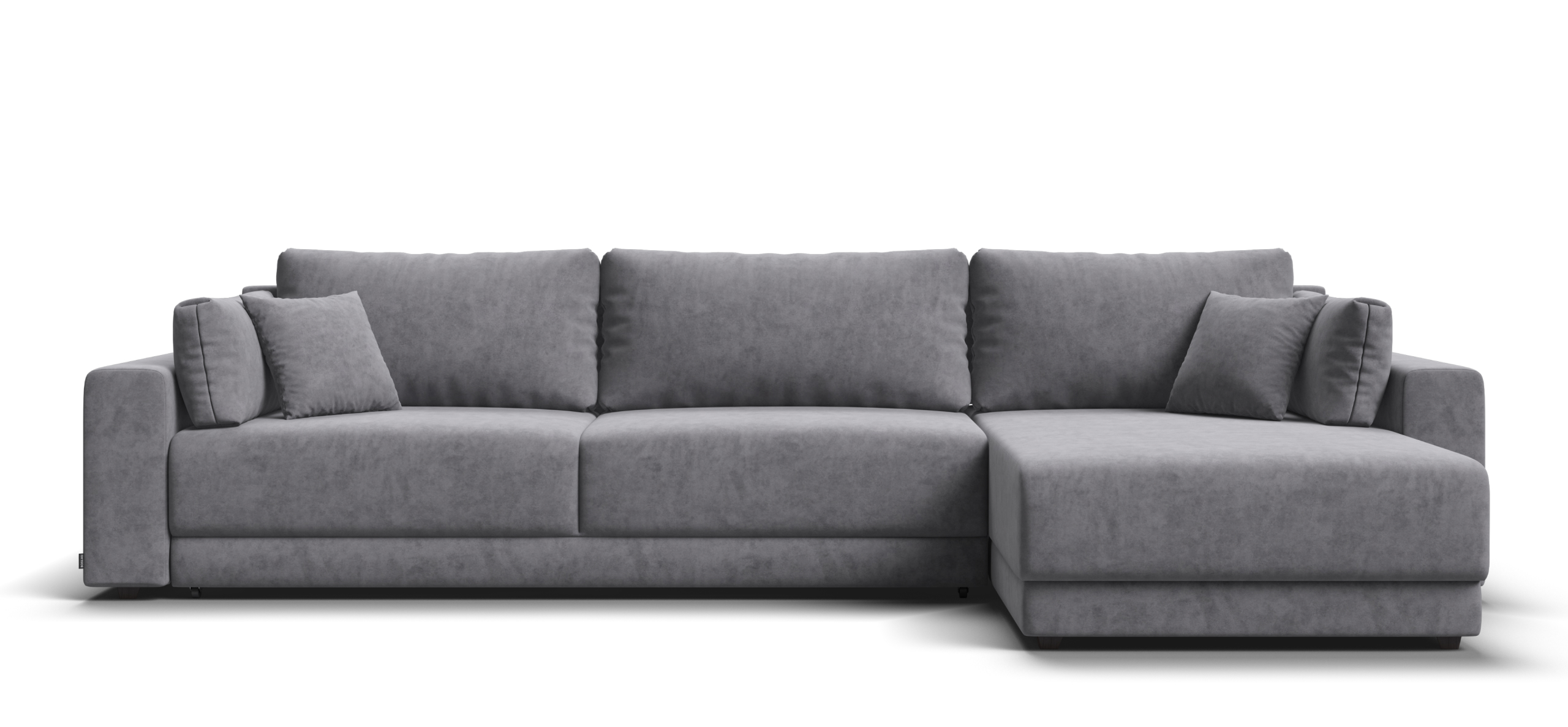 Угловой диван Босс Прайм Макс Велюр Роял агат