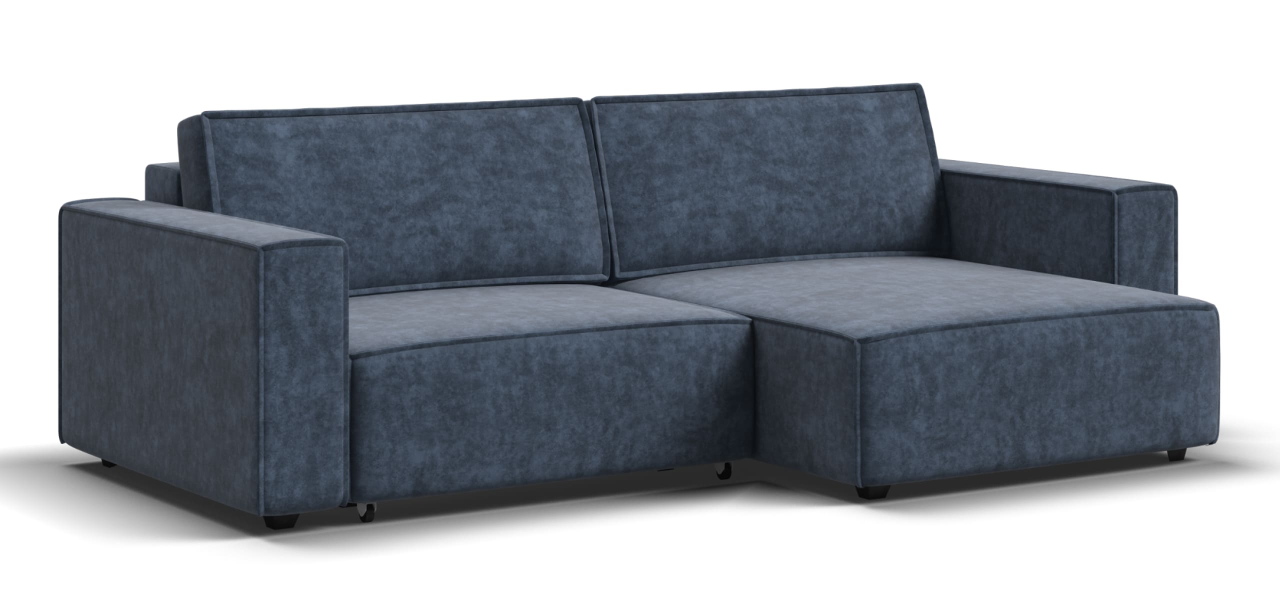 Угловой диван Босс Софт Модуль Велюр Роял синий