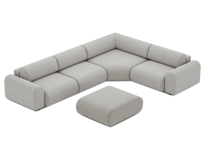 Диван модульный Маиль 6 Букле Бежевый