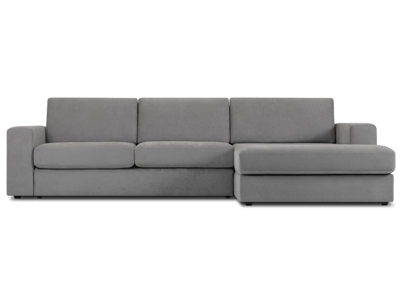 Диван угловой Вальтер Шенилл Серый