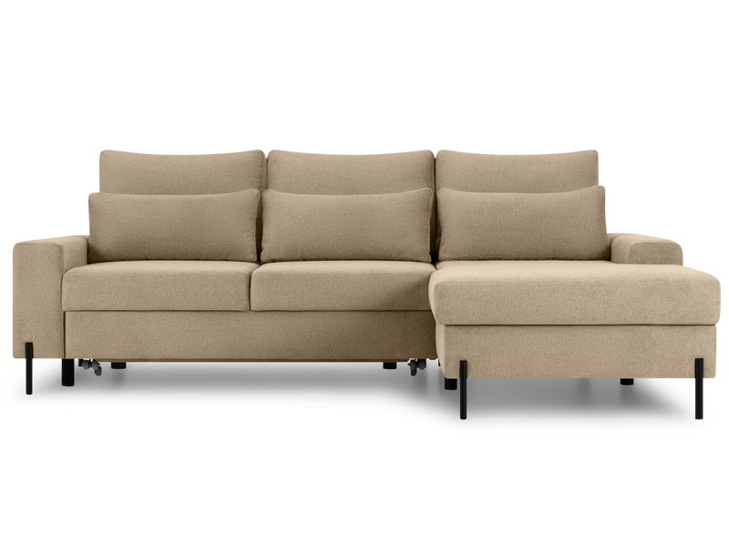 Диван угловой Харинг Шенилл Песочный