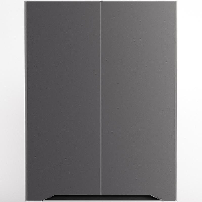 Подвесной шкаф Style Line Марелла 60 Люкс Plus СС-00002423 Серый матовый антискрейтч