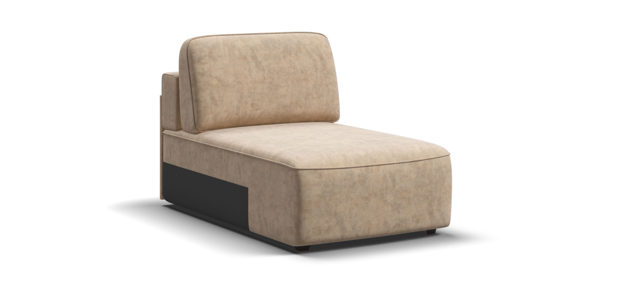 Кинг Модуль оттоманка Велюр Роял шампань