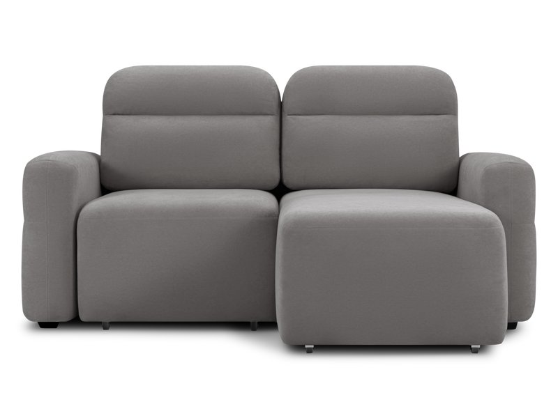 Диван угловой Вильен мини Велюр Серый