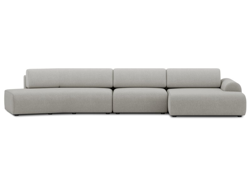 Диван модульный Маиль 4 Букле Бежевый