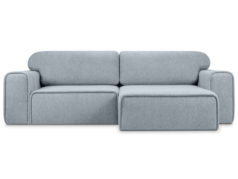Диван угловой Виена Букле Серый