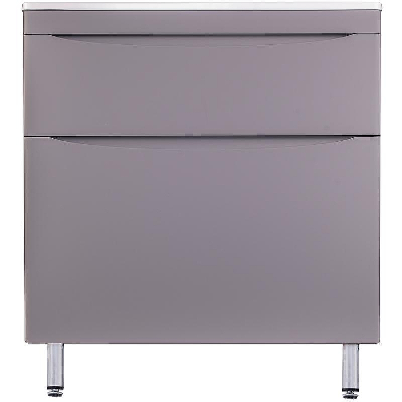 Тумба под раковину Style Line Бергамо 80 СС-00002315 Серая антискрейтч