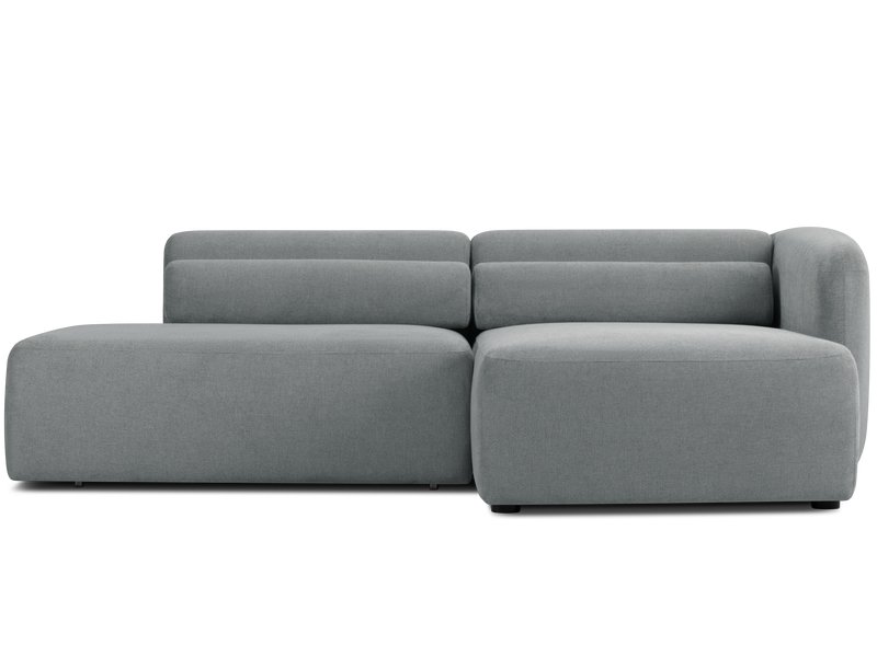 Диван угловой Вайвел-П Шенилл Серый