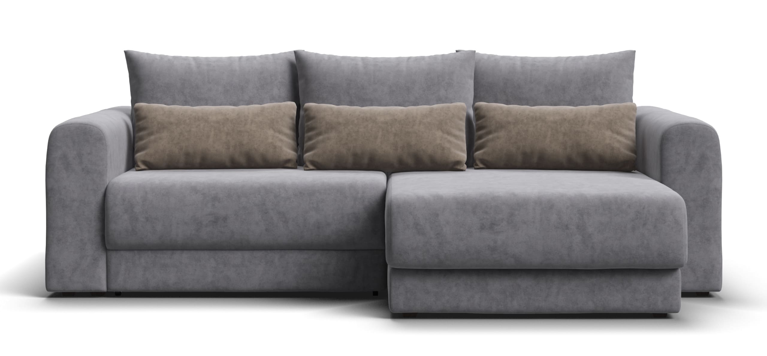 Модульный угловой диван Ричмонд Модуль Велюр Роял агат