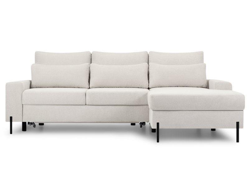 Диван угловой Харинг Шенилл Белый