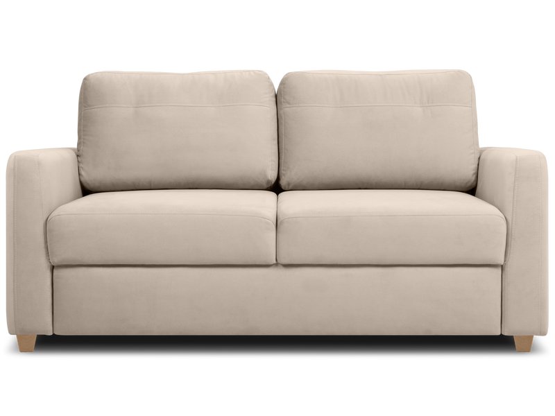 Диван прямой Бруквиль Велюр Бежевый