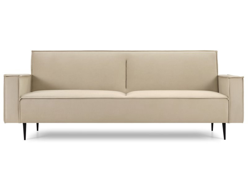 Диван прямой Риен Велюр Бежевый