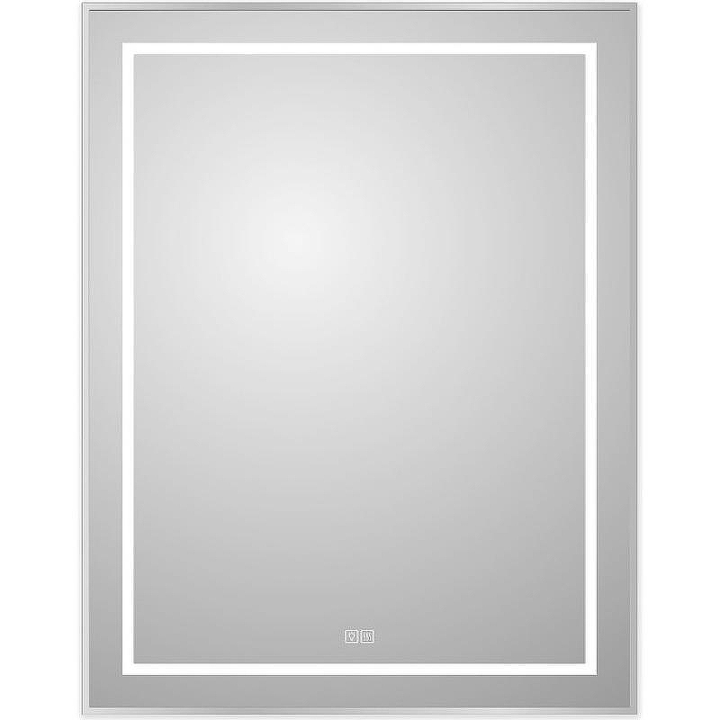 Зеркало BelBagno Kraft 70 SPC-KRAFT-700-900-LED-TCH-WARM с подсветкой Сатин с сенсорным выключателем и подогревом