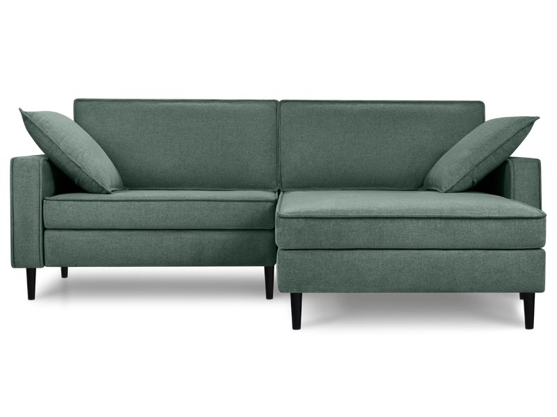 Диван угловой Дисент-1 Шенилл Зелёный