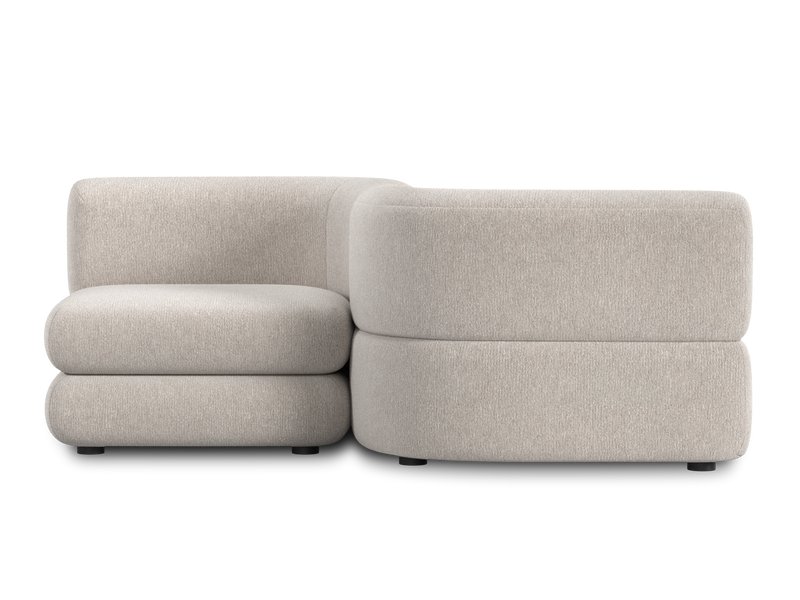 Диван модульный Брера 2 Букле Бежевый