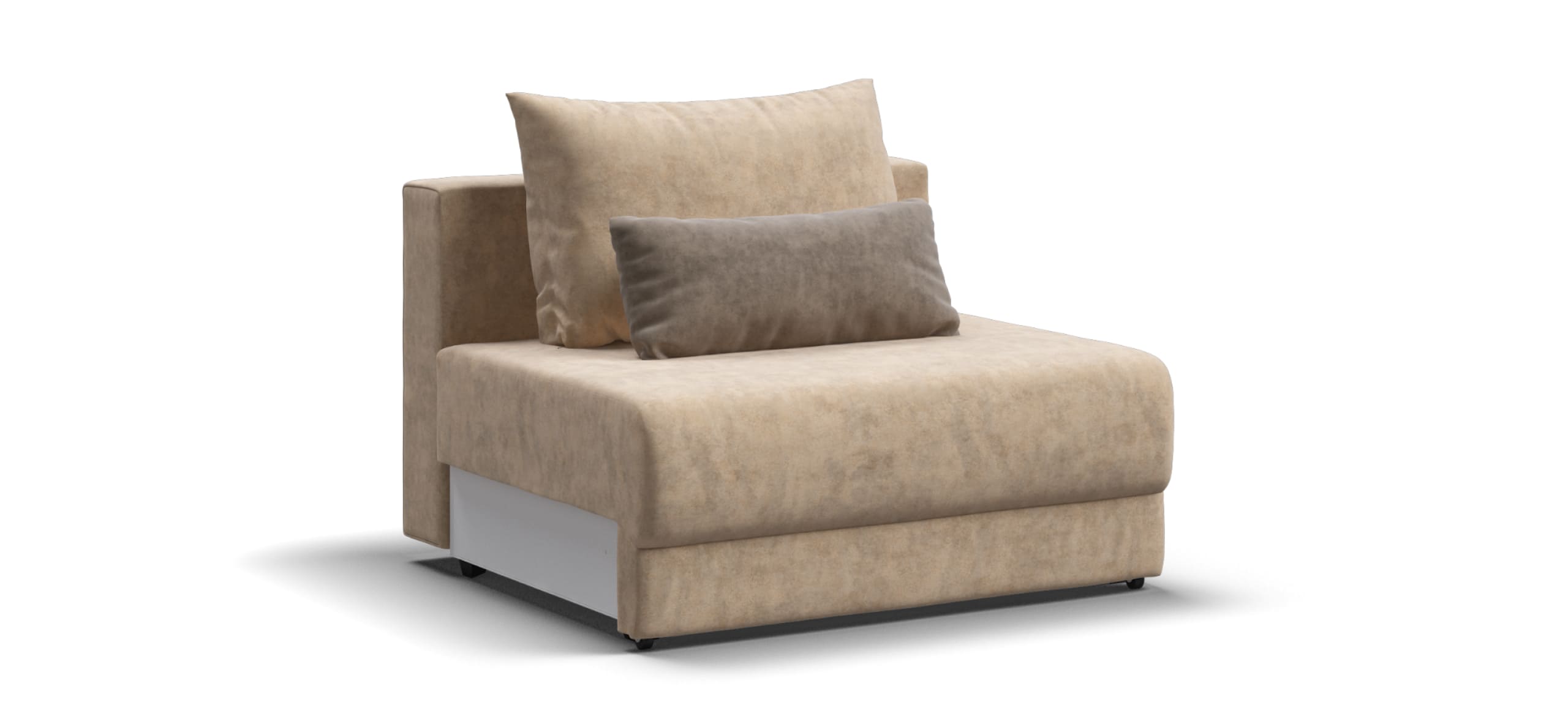 Ричмонд Модуль оттоманка Велюр Роял шампань