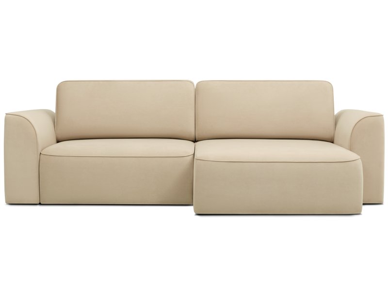 Диван угловой Спейс-1 Велюр Бежевый