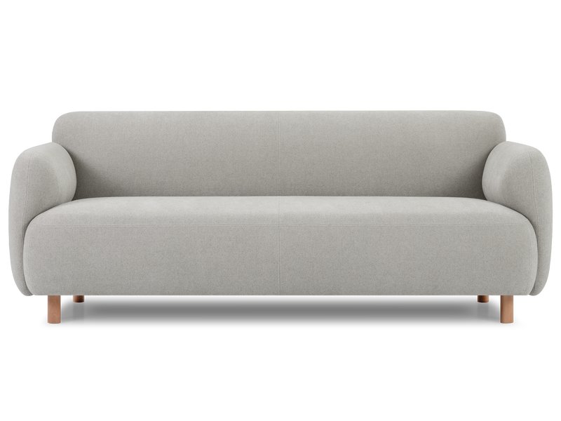 Диван прямой Пайпел-3 Букле Бежевый