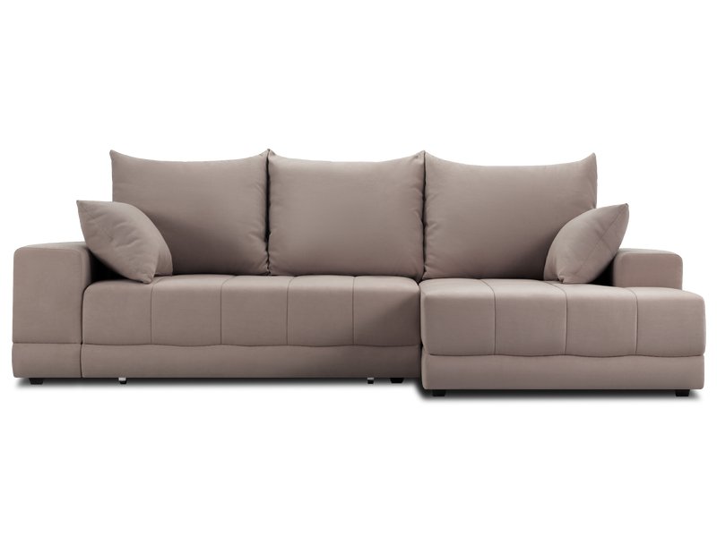 Диван угловой Дарол Вельвет Латте