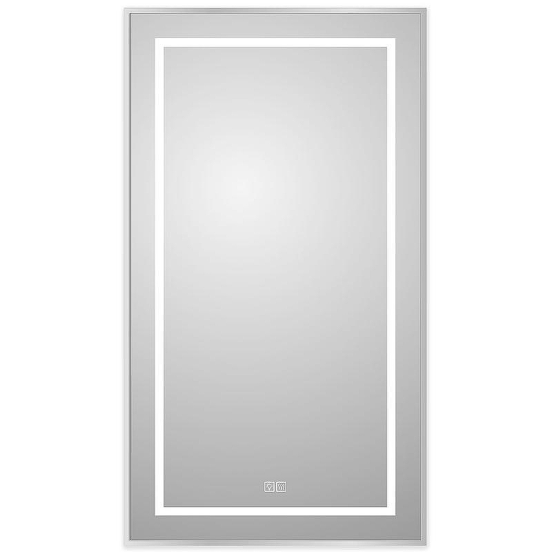 Зеркало BelBagno Kraft 50 SPC-KRAFT-500-900-LED-TCH-WARM с подсветкой Сатин с сенсорным выключателем и подогревом