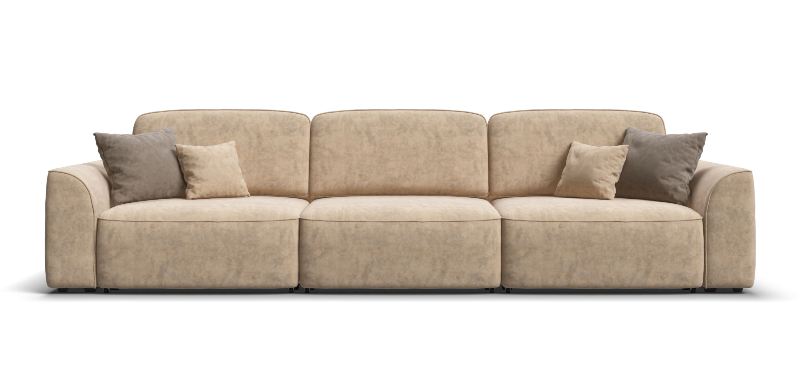 Диван Кинг Макс Велюр Роял шампань