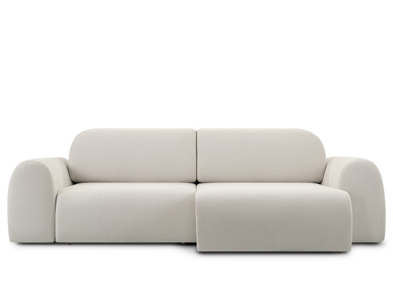 Диван угловой Лилт Букле Молочный