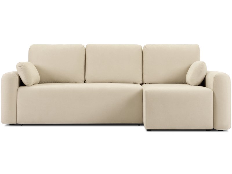 Диван угловой Кирмас-2 Шенилл Светло-бежевый