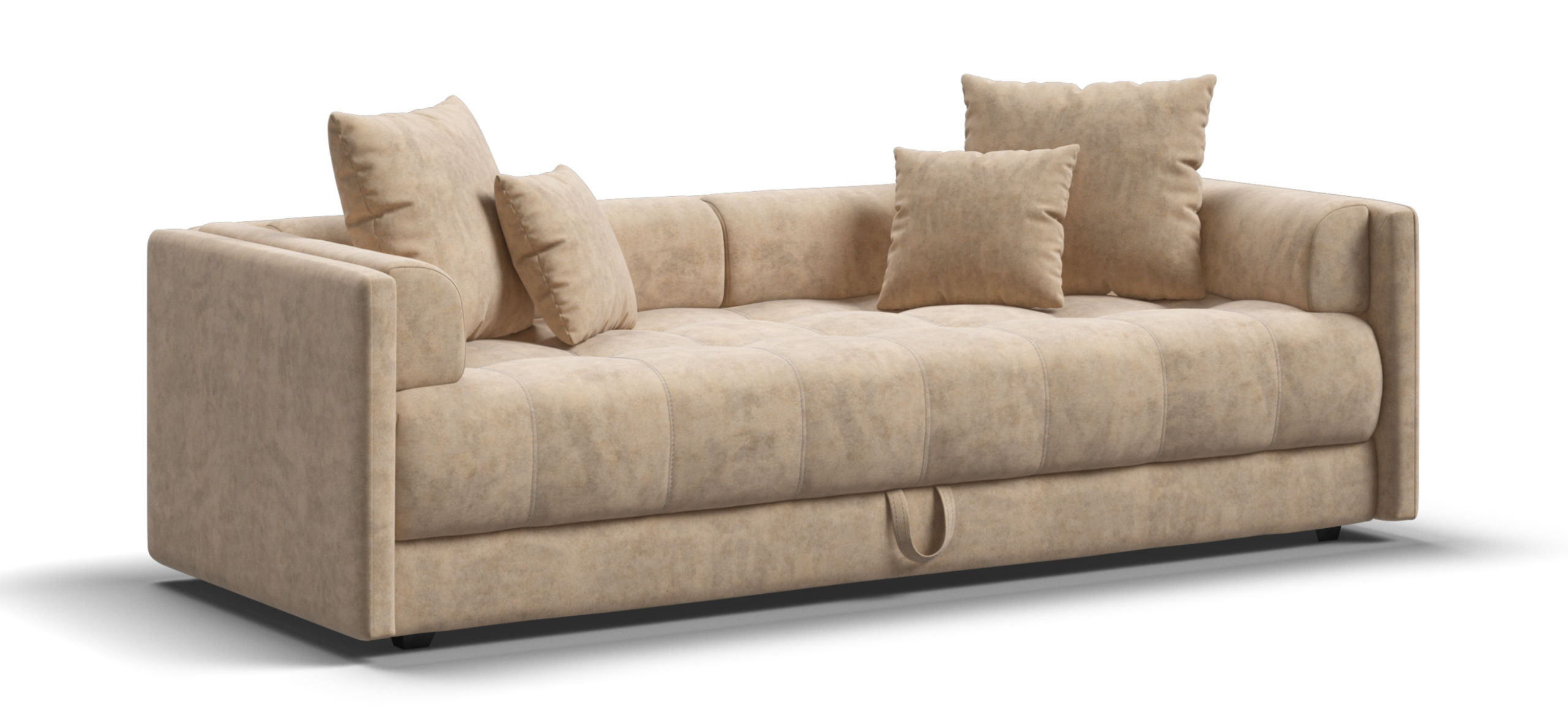 Тахта Босс Велюр Роял шампань