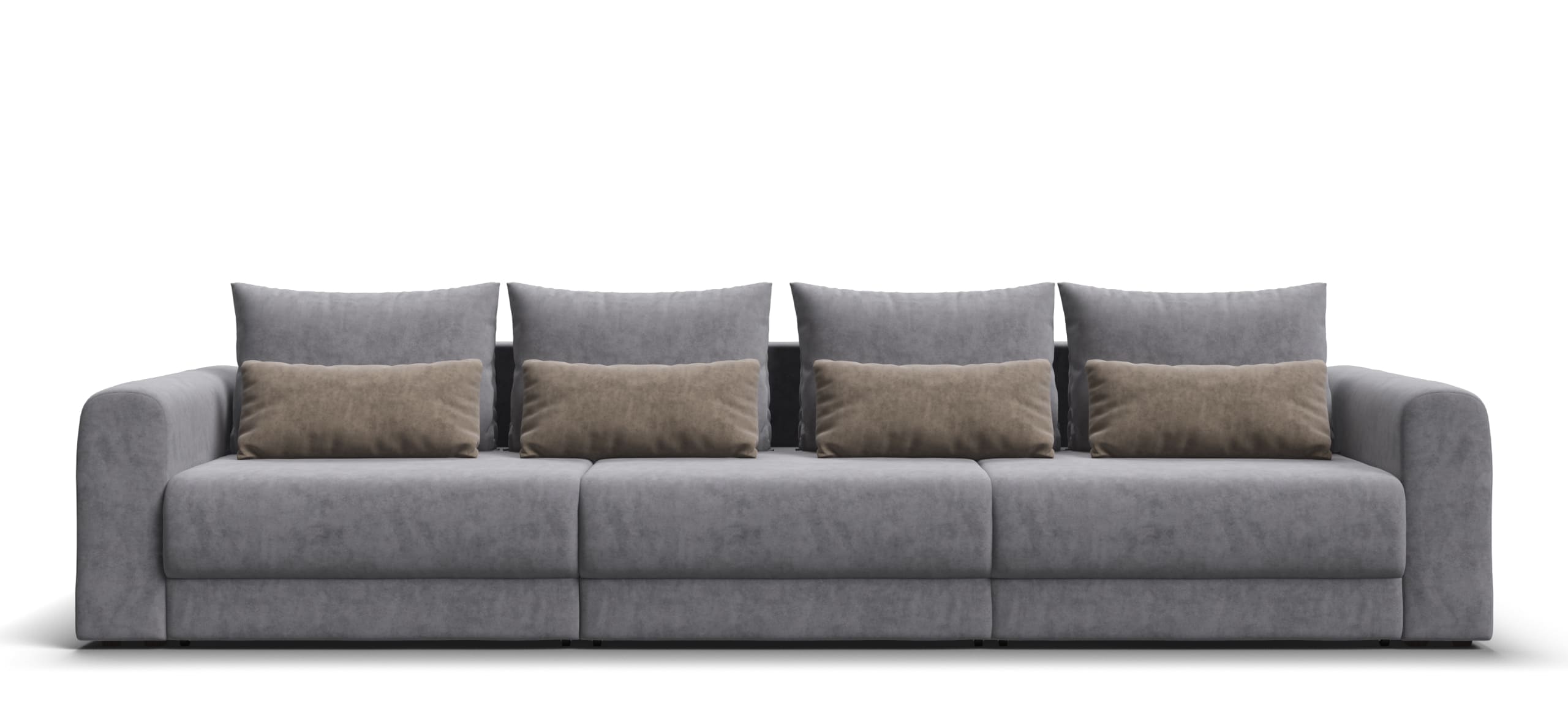 Модульный диван Ричмонд Модуль Макс Велюр Роял агат