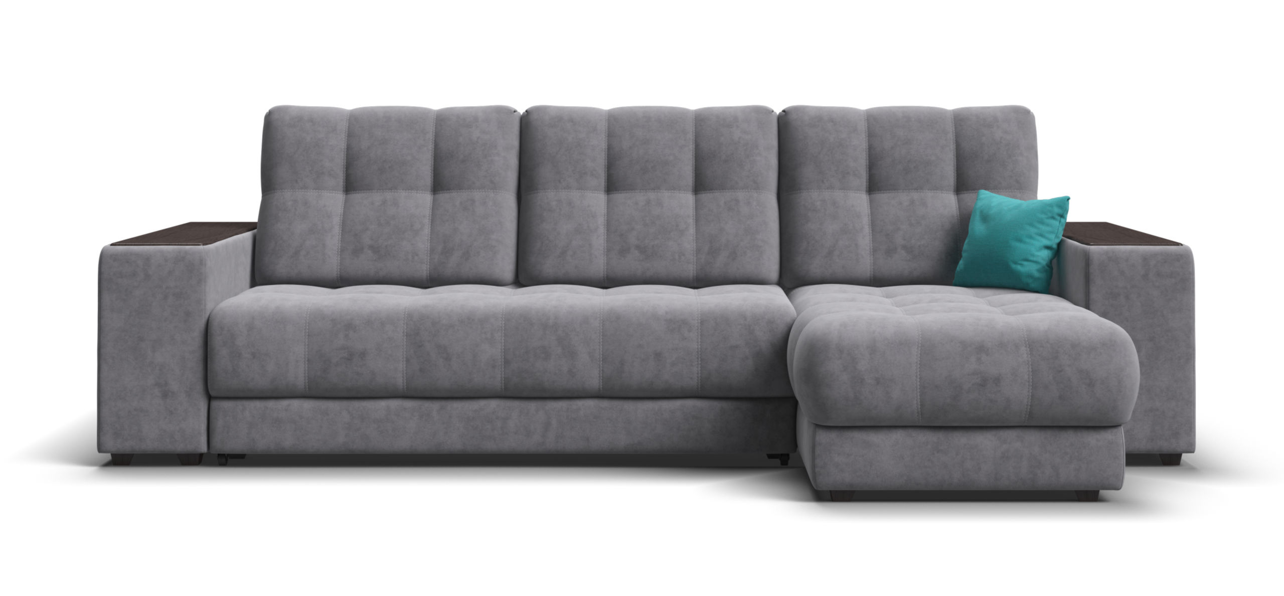 Угловой диван Босс ХЛ Велюр Роял агат