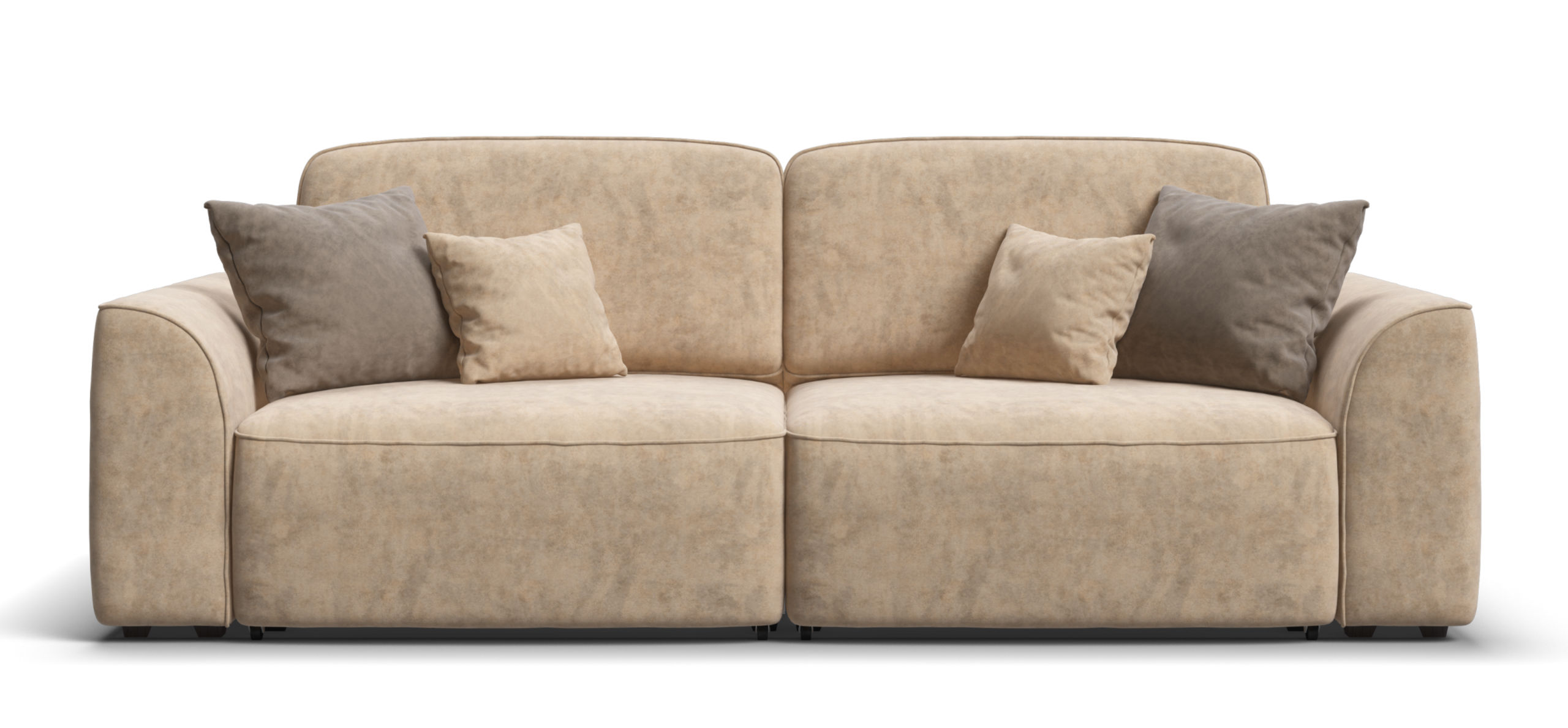 Диван Кинг Велюр Роял шампань