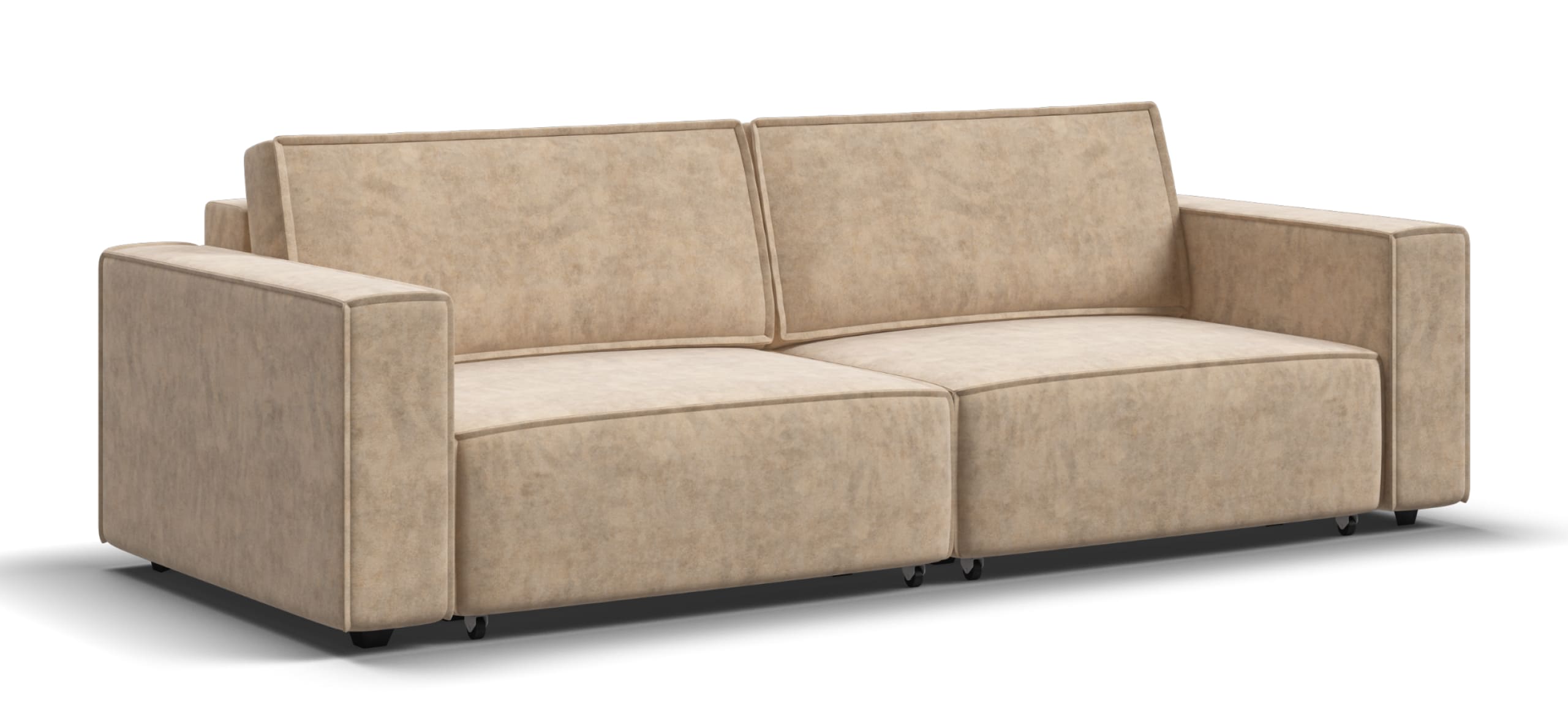 Диван Босс Софт Модуль Велюр Роял шампань