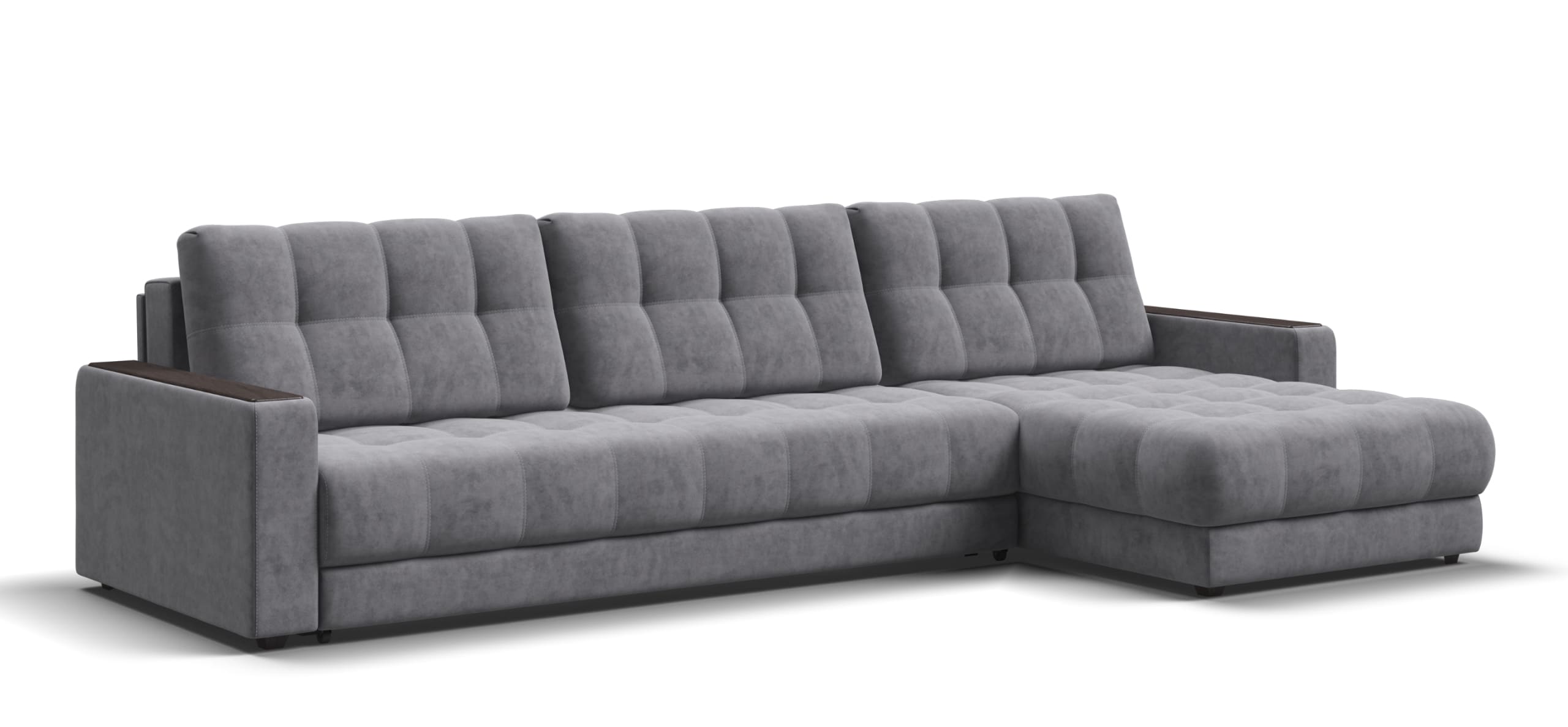 Угловой диван Босс Макс Велюр Роял агат