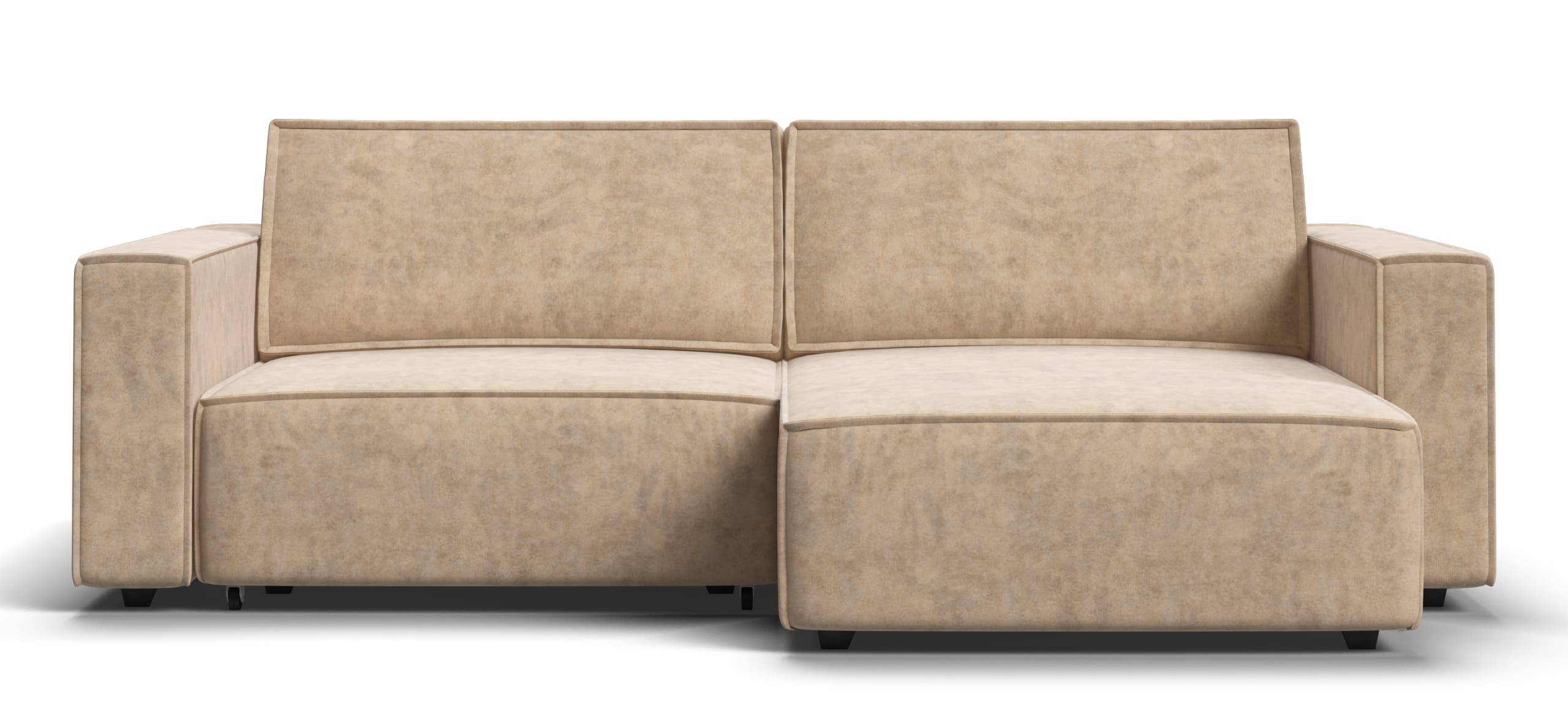 Угловой диван Босс Софт Модуль Велюр Роял шампань