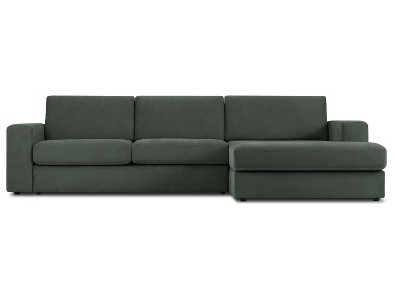 Диван угловой Вальтер Шенилл Оливковый