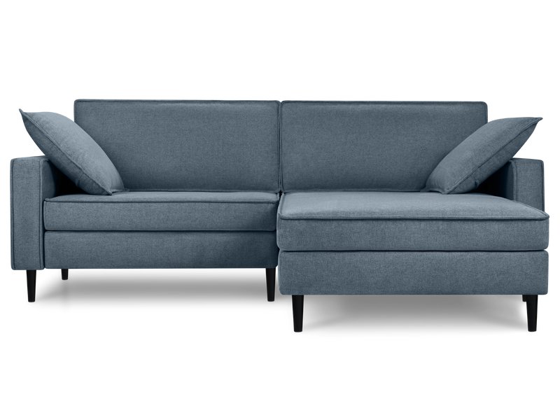 Диван угловой Дисент-1 Шенилл Синий