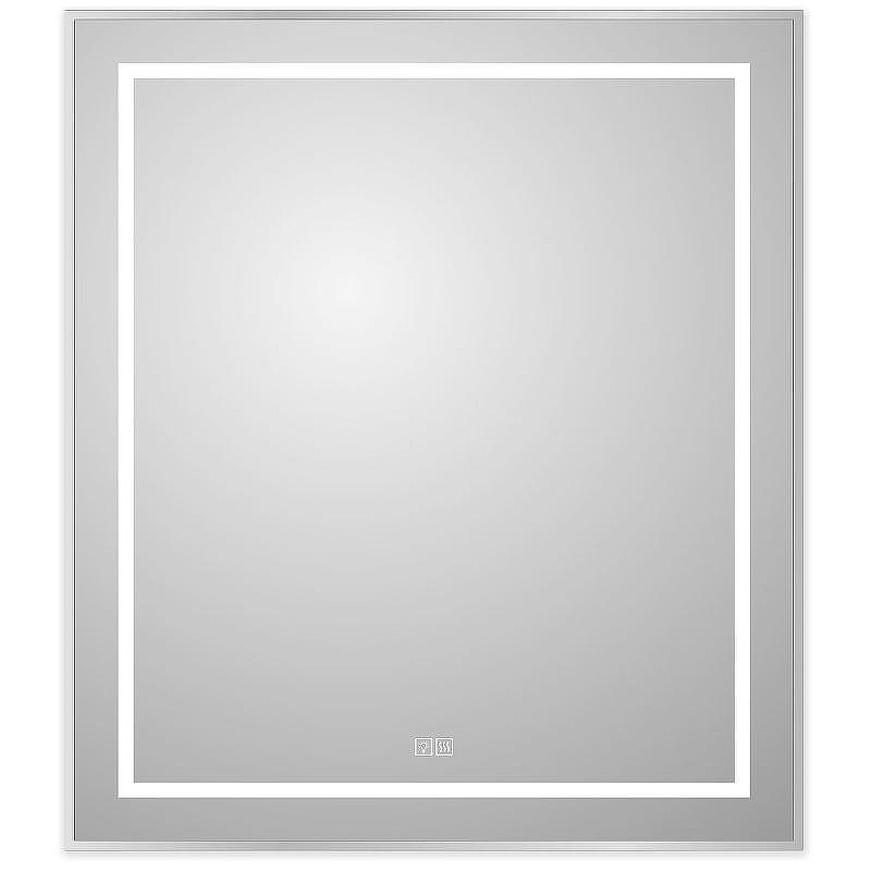 Зеркало BelBagno Kraft 70 SPC-KRAFT-700-800-LED-TCH-WARM с подсветкой Сатин с сенсорным выключателем и подогревом